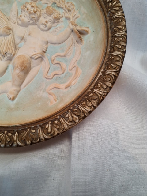 Gips Relief Medaljon